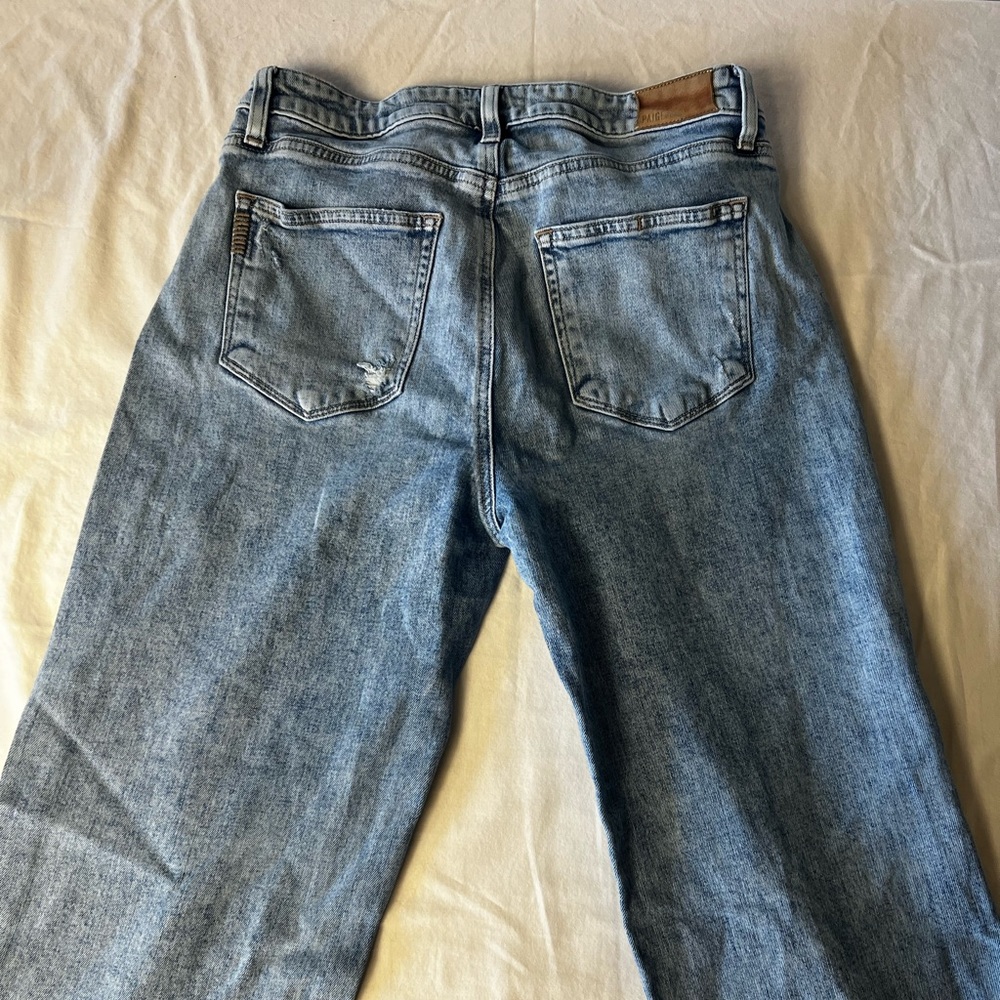 PAIGE- Leenah- Nightingale Wide Leg Jeans